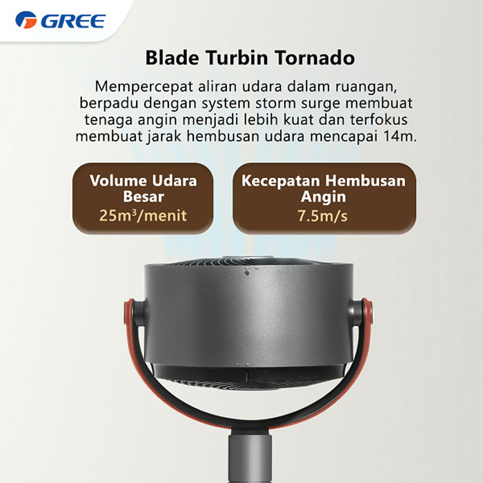 Gree Luxury Air Circulation Fan - GCF-CIRCOOL14L